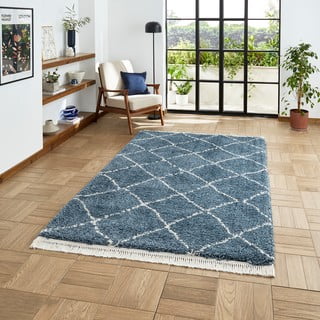 Plavi tepih 80x150 cm Boho – Think Rugs