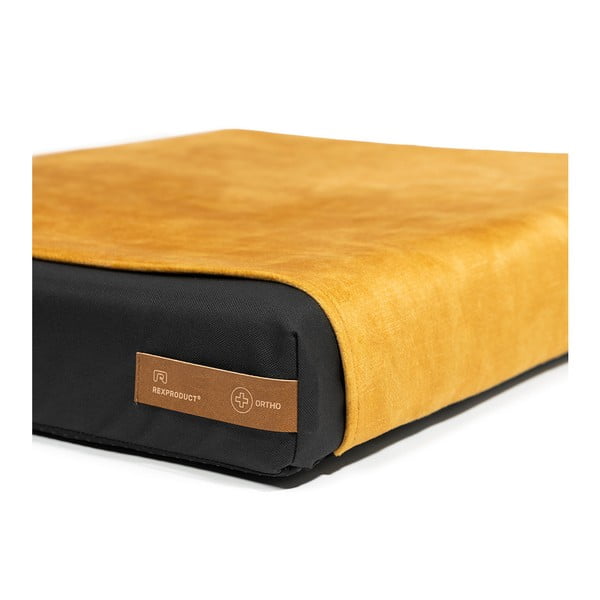 Žuta  navlaka za krevetić za pse 60x50 cm Ori M – Rexproduct