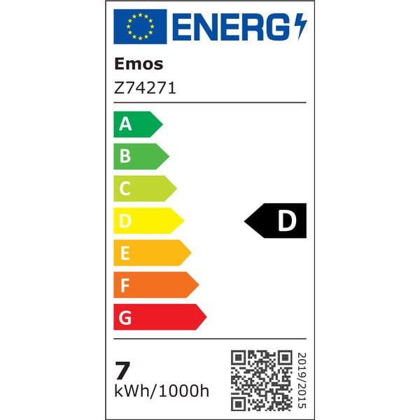 Neutralna LED/sa žarnom niti žarulja E27, 7 W – EMOS-image-2