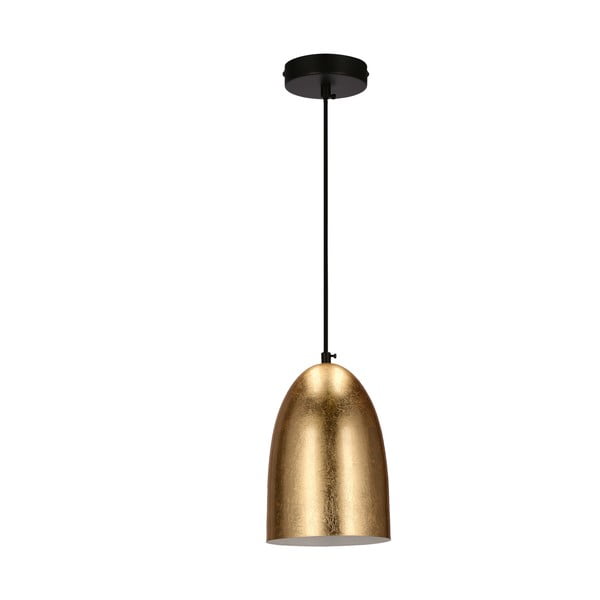 Visilica zlatne boje s metalnim sjenilom ø 14 cm Icaro - Candellux Lighting