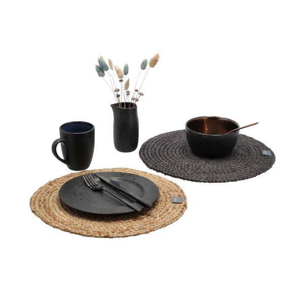 Podmetač od prirodne jute Place Södahl, Ø 35 cm-image-3