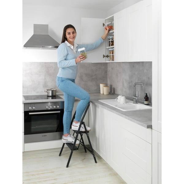 Crne ljestve Wenko Compact, visine 91,5 cm-image-1