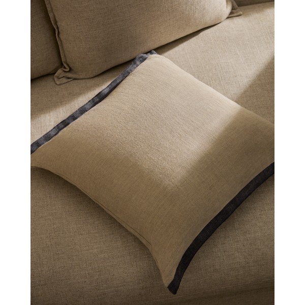 Lanena ukrasna jastučnica 50x50 cm Suerta – Kave Home-image-3