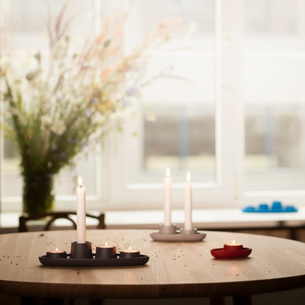 Crni svijećnjak EMKO Aye Aye Four Candles-image-1