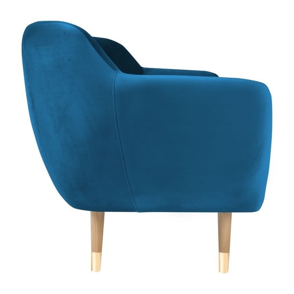 Plava fotelja Mazzini Sofas Amelie-image-4