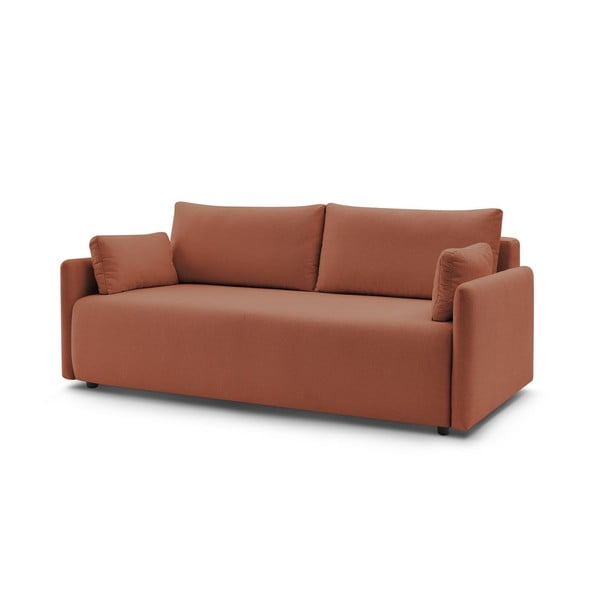 Narančasta sklopiva sofa 211 cm Marcel – Bobochic Paris-image-3