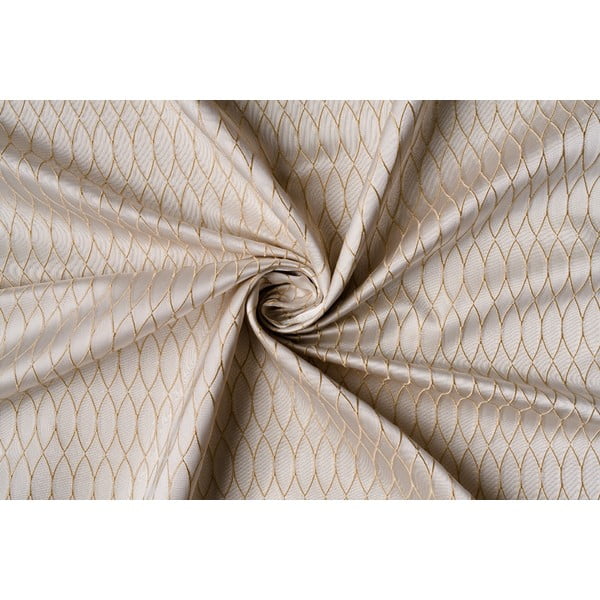 Bež/u zlatnoj boji zavjesa 140x260 cm Lionel – Mendola Fabrics