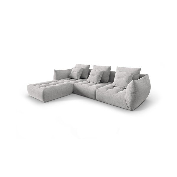 Svijetlo siva kutna garnitura (promjenjiva) Bloom – Micadoni Home-image-2