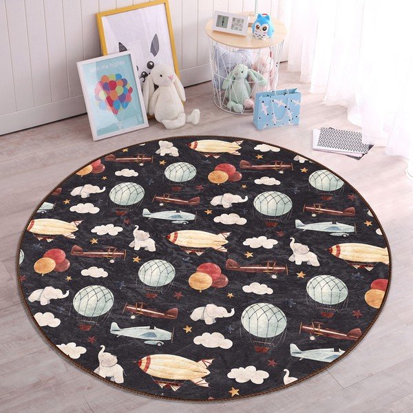 Dječji tepih ø 100 cm Comfort – Mila Home-image-2