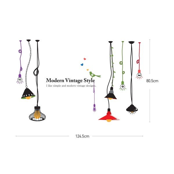 Naljepnica Ambiance Colored Lamps-image-2