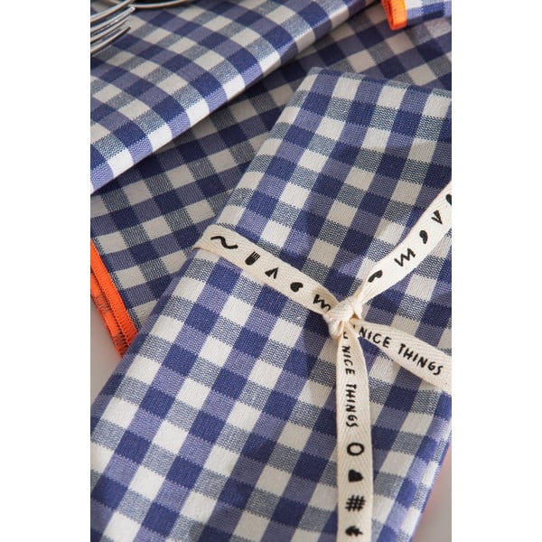 Set nadstolnjaka, podmetača i salveta 8 kom Vichy – Really Nice Things-image-4