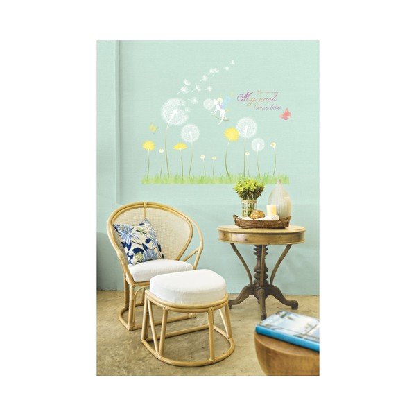Set zidnih naljepnica Ambiance Dandelion and Little Fairy-image-1