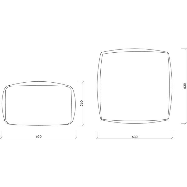Plavi vunen tabure Keno – noo.ma-image-4