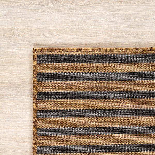 Crni/smeđi unutarnji i vanjski tepih 80x150 cm Mira 1453 – Ayyildiz Carpets-image-2