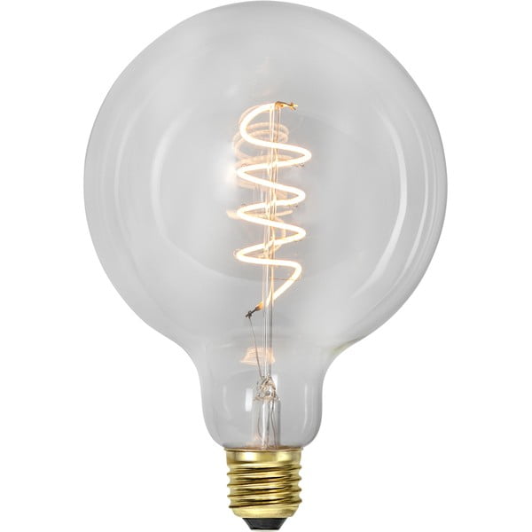 LED/sa žarnom niti žarulja s mogućnosti zatamnjivanja s toplim svjetlom E27, 4 W Spiral Filament – Star Trading-image-3