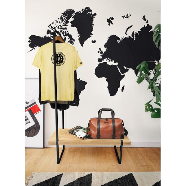 Skup klupa i vješalica s Woodman Ben čeličnom strukturom-image-1