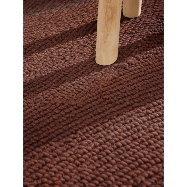 Ciglasta ručno rađena vunena staza 80x300 cm Calmio – Hanse Home-image-4
