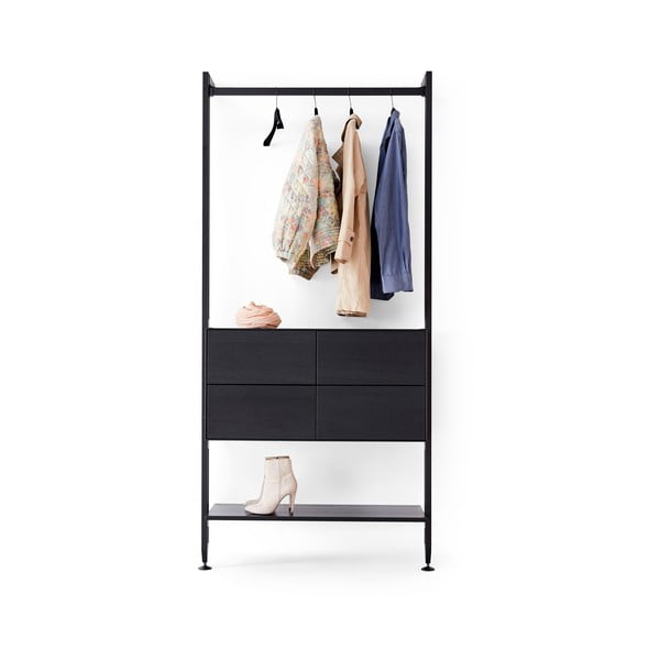 Crni regal za predsoblje Edge by Hammel-image-2