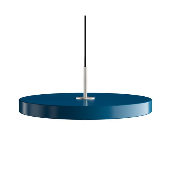 Petrolej zelena LED viseća svjetiljka s metalnim sjenilom ø 43 cm Asteria Medium – UMAGE