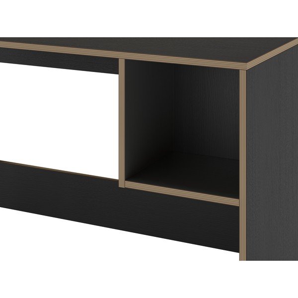 Radni stol s crnom pločom stola 50x110 cm Lyly – Marckeric-image-4