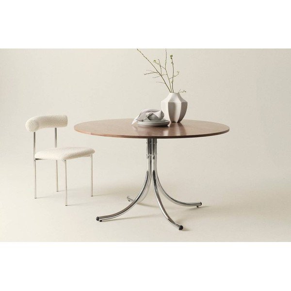 Metalni okrugao blagovaonski stol ø 130 cm Chipley – Jotex-image-2