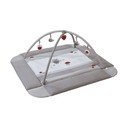 Siva dječja podloga za igru 75x85 cm Adam & Eule – Roba