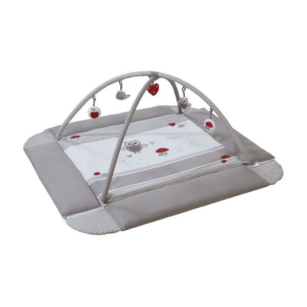 Siva dječja podloga za igru 75x85 cm Adam & Eule – Roba