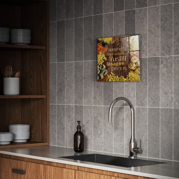 Staklena slika 30x30 cm Pasta – Styler-image-1