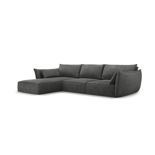 Siva kutna garnitura (lijevi kut) Vanda - Mazzini Sofas-image-2