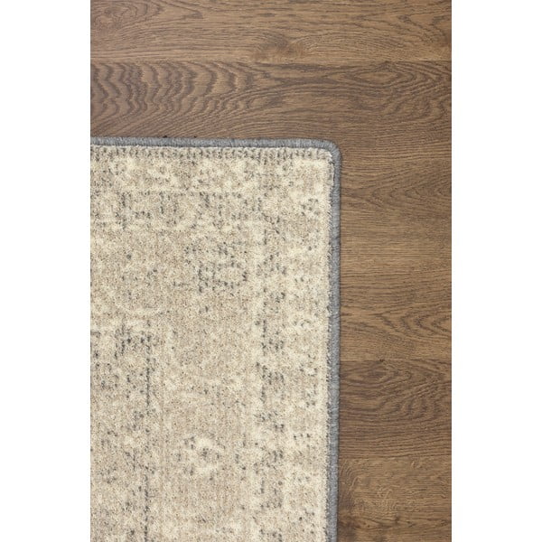 Bež vuneni tepih 133x180 cm William – Agnella-image-3