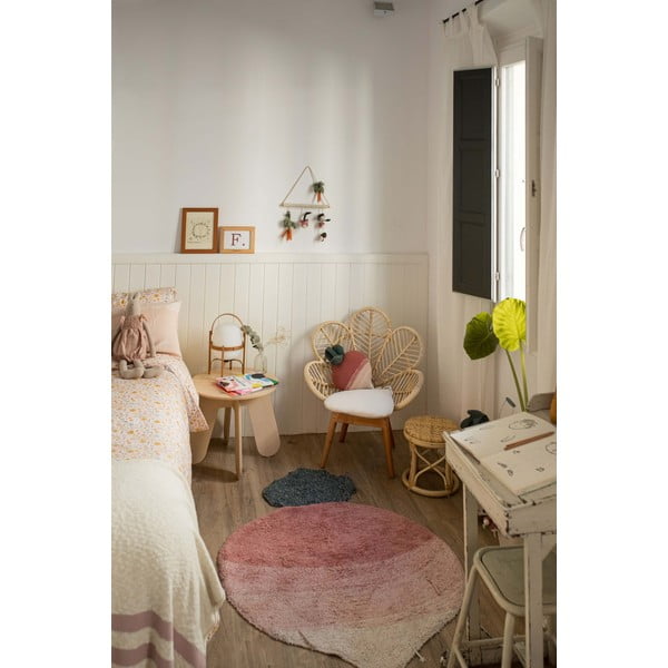 Ružičasti periv/ručno rađen pamučan dječji tepih 100x150 cm Ramona the Radish – Lorena Canals-image-4