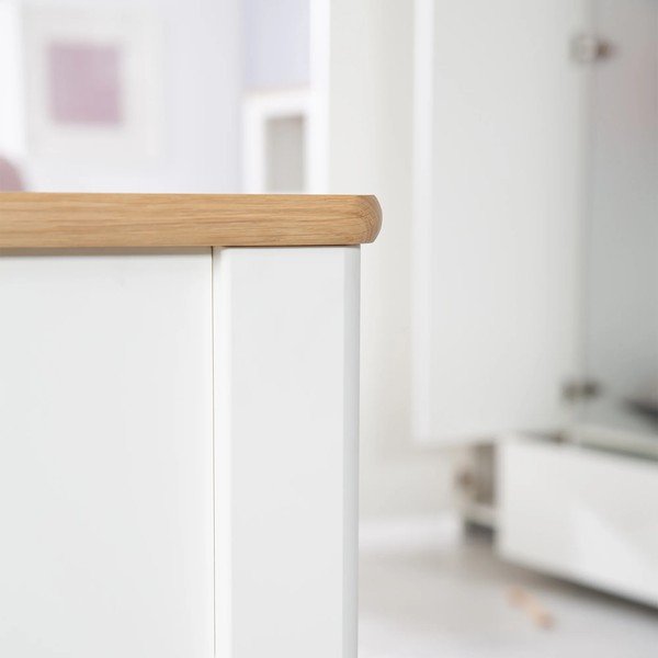 Bijeli dječji krevet 70x140 cm Ava – Roba-image-4