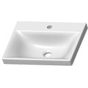 Bijeli keramički umivaonik 49x37 cm Vea – STOLKAR