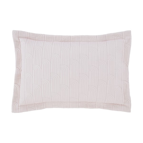 Set od 2 ružičasto-sive prošivene jastučnice Catherine Lansfield Blossom, 75 x 50 cm
