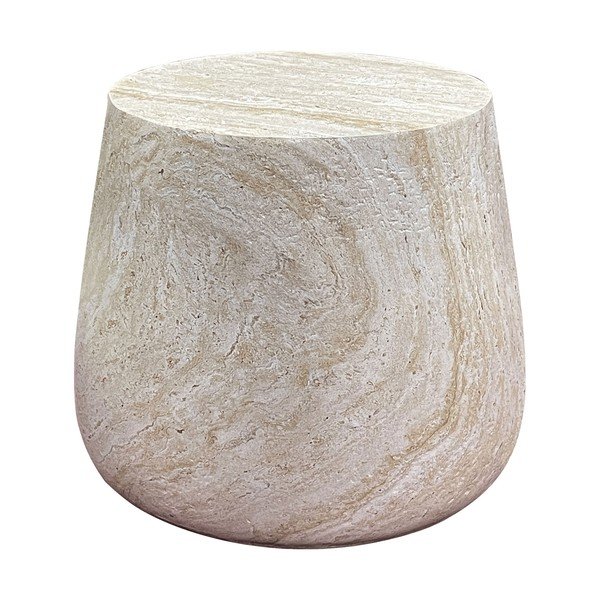 Okrugao vrtni stolić od kamenine ø 47,5 cm Bonn – House Nordic