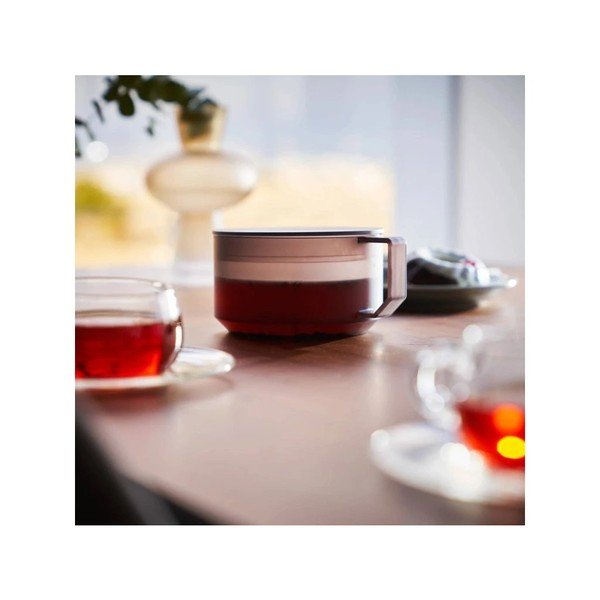 Crni plastičan čajnik s cjedilom 600 ml Tower – YAMAZAKI-image-2