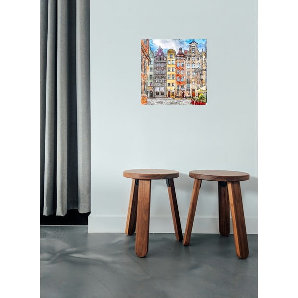 Slika 30x30 cm Gdansk – Fedkolor-image-1