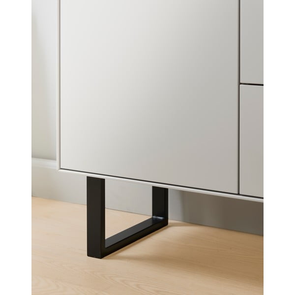 Svijetlo siva visoka komoda 91x111 cm Edge by Hammel – Hammel Furniture-image-3