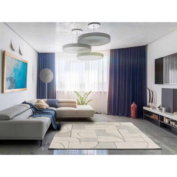 Krem tepih 120x170 cm Lena – Universal-image-2