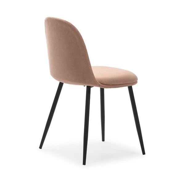 Svijetlo ružičaste blagovaonske stolice u setu 4 kom Malila – Marckeric-image-4