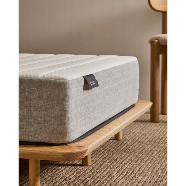 Tvrd madrac s oprugama s termo regulacijom 135x190 cm Juno – Kave Home-image-2