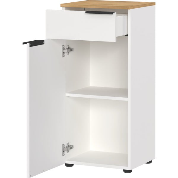 Bijeli visok kupaonski ormarić 39x85 cm Menen – Germania-image-3