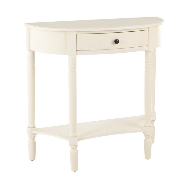 Bijeli pomoćni stol od masivnog bora 33x81 cm Heritage – Premier Housewares