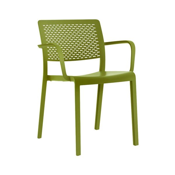 Set od 2 zelene vrtne stolice Resol Trama-image-1