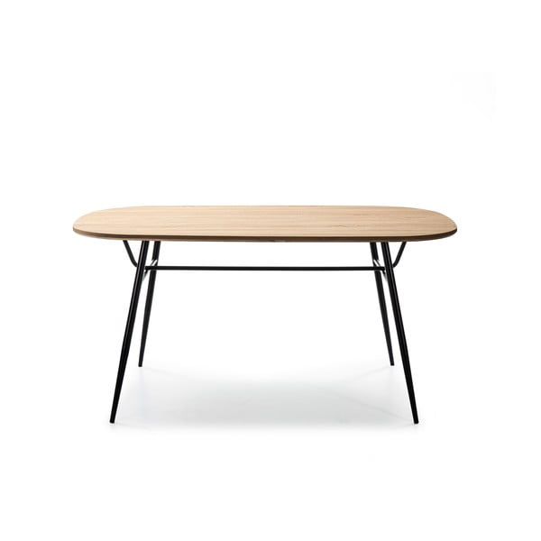 Blagovaonski stol s pločom od hrastovog drveta Marckeric Mirta-image-2