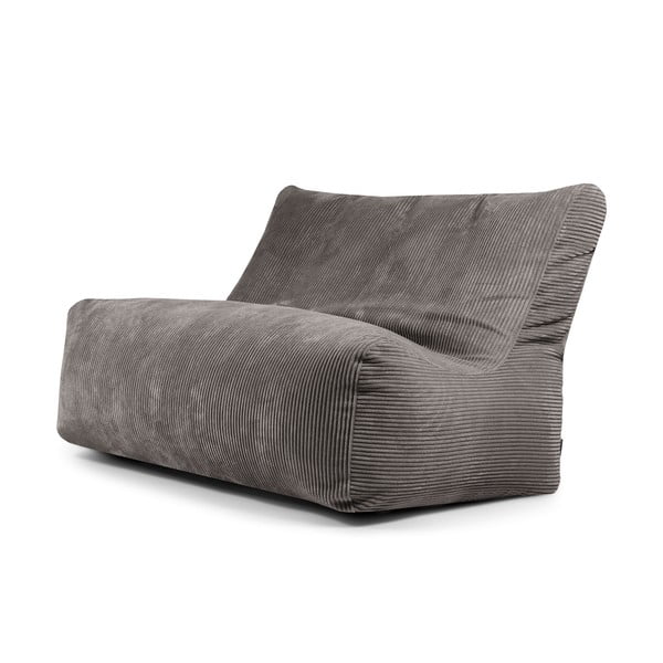 Tamno siva vreća za sjedenje od samta Sofa Seat Lounge – SLOWDOWN