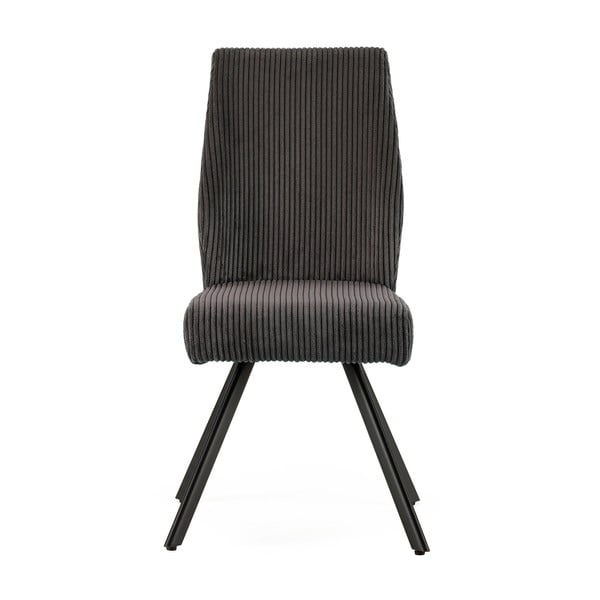 Tamno sive blagovaonske stolice u setu 2 kom od samta Anibal – Marckeric-image-2