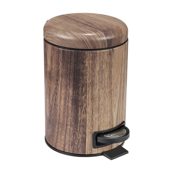 Željezna kanta za smeće na pedalu 3 l Acacia – Wenko-image-2