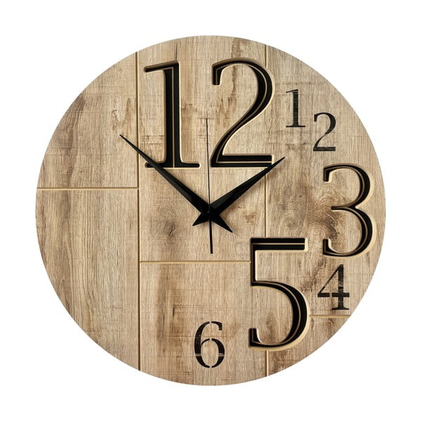 Zidni sat ø 57 cm Lucas – Styler