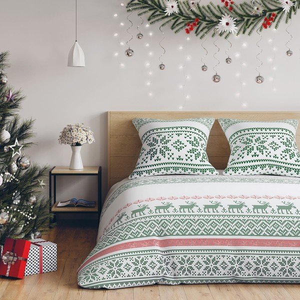 Posteljina od flanela AmeliaHome Snuggy Hollie, 200 x 200 cm-image-1
